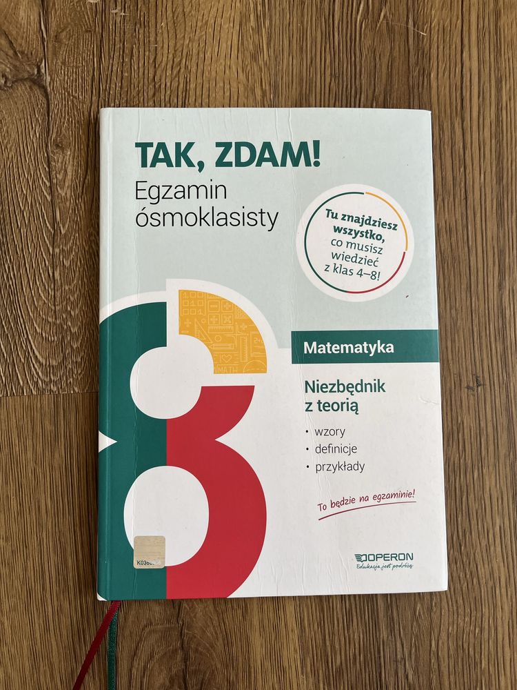 Tak zdam egzamin ósmoklasisty matematyka operon