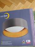 Nowa lampa sufitowa z tkaniny