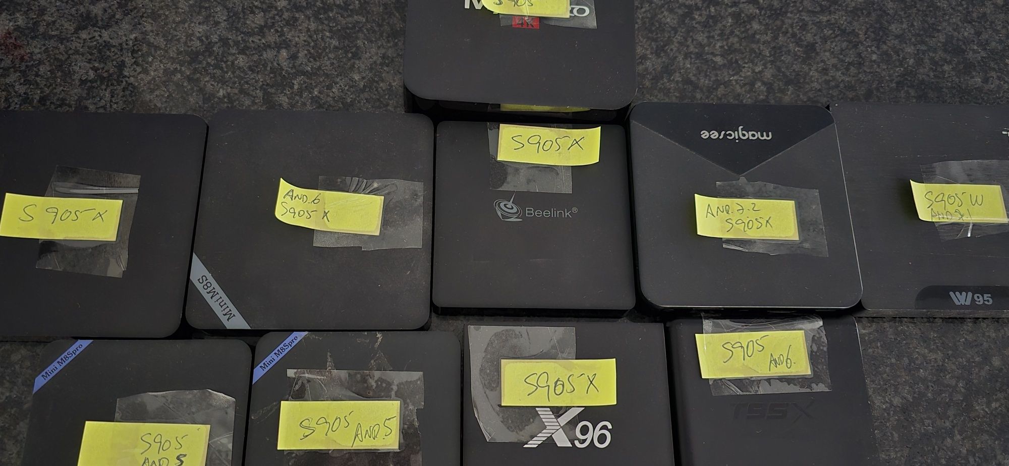 Boxes amlogic s905 a funcionar