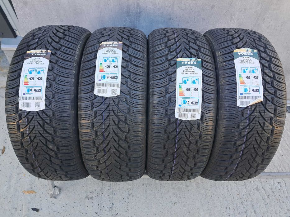 Резина зимова. НОВА 235/60 R17 Nokian WR SUV 4