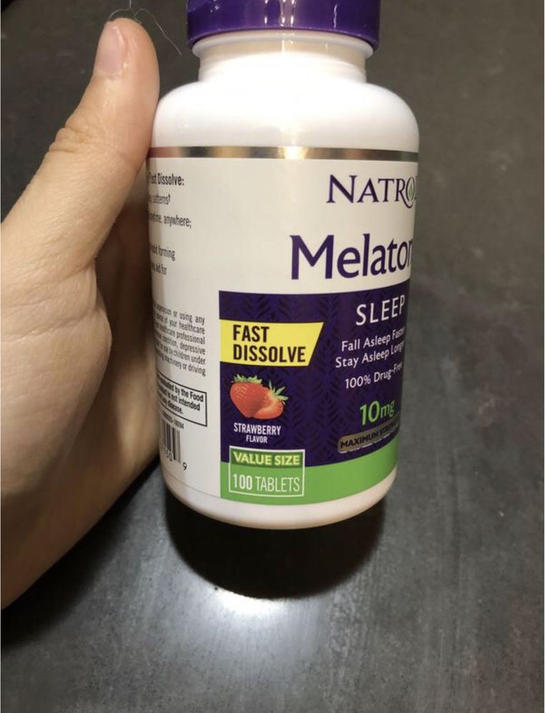 Natrol melatonin sleep fast dissolve 10mg мелатонин америка 90 табл