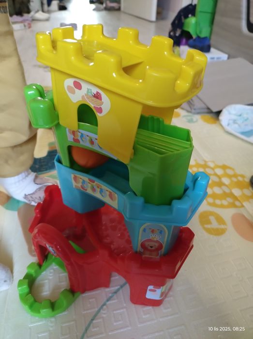 Zamek, tor kulkowy clementoni 12-18 m