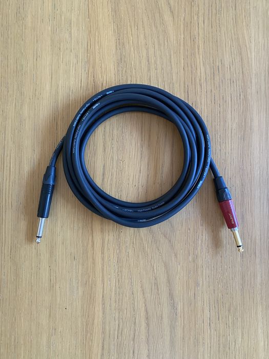 Cabo de instrumento alta fidelidade Klotz / Neutrik (3m)