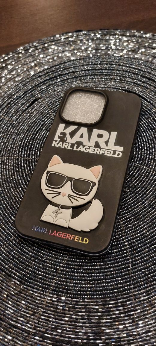 Nowe silikonowe etui IPHONE 13PRO Karl Lagerfeld