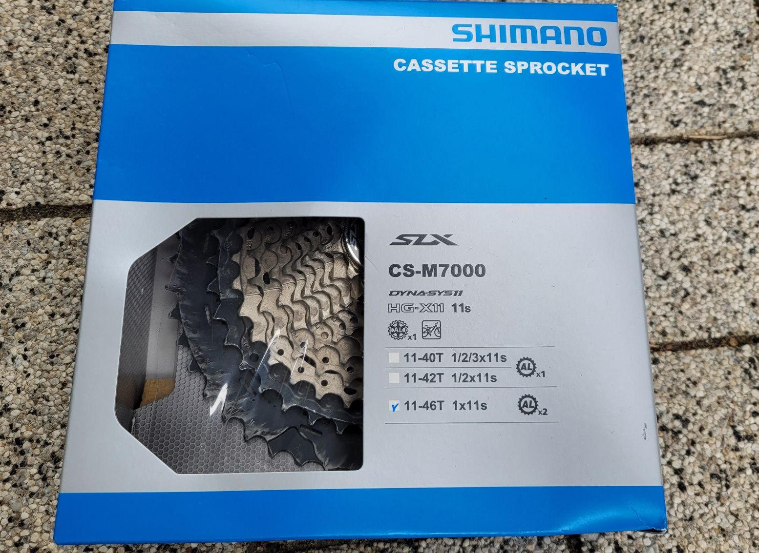 Kaseta Shimano CS-M7000 11 rzędów 11-46T