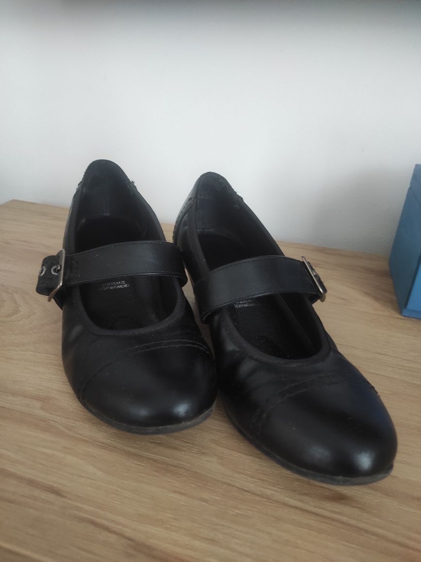 Buty skórzane rozmiar 38