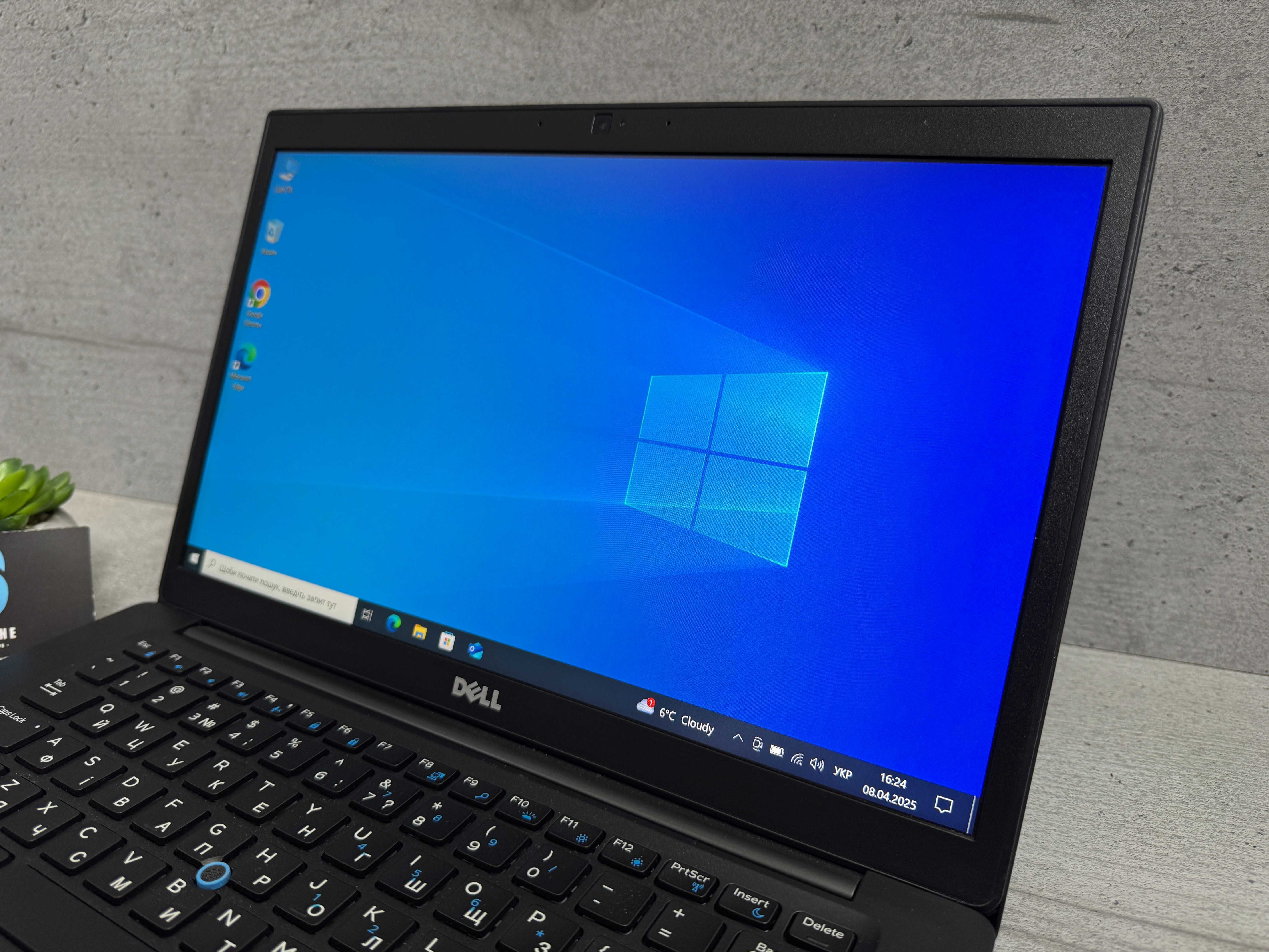256gb/i5-7300u/Компактний ноутбук Dell Делл 7480/14” FullHD ips