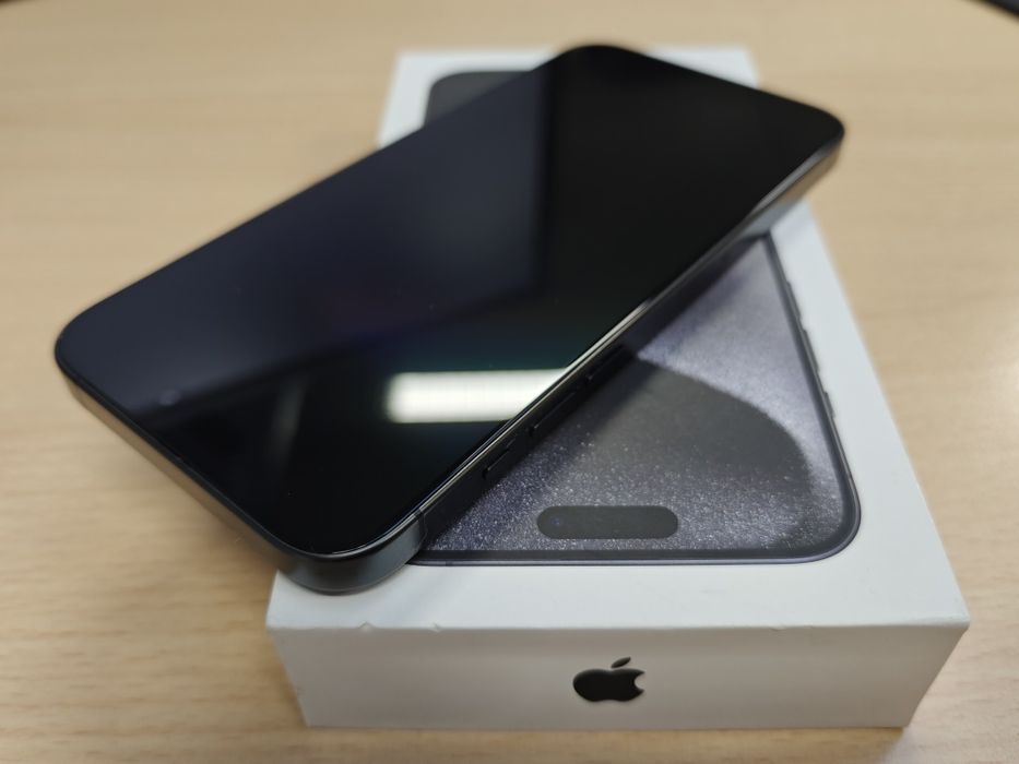 iPhone 15 PRO MAX 512GB, czarny. Stan idealny. Nienaprawiany. Komplet.