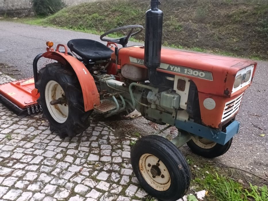 Corta mato novo de metro com mini Yanmar 1300 simples velho