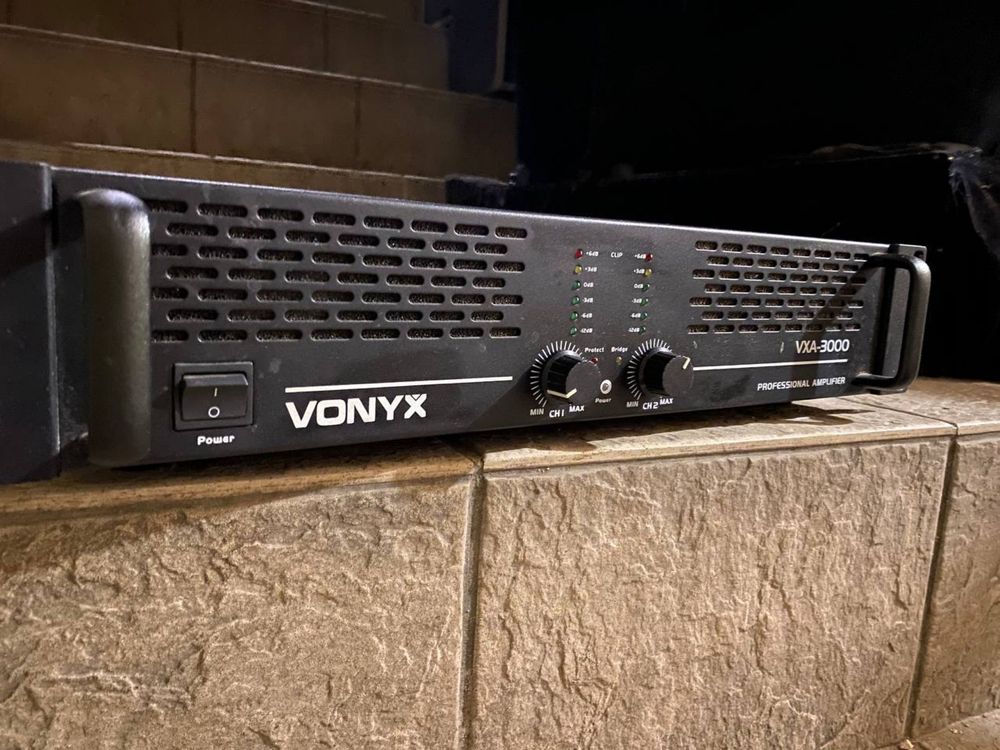 Усилитель Vonyx vxa-3000, підсилювач 3квт ( не rcf,behringer,yamaha)