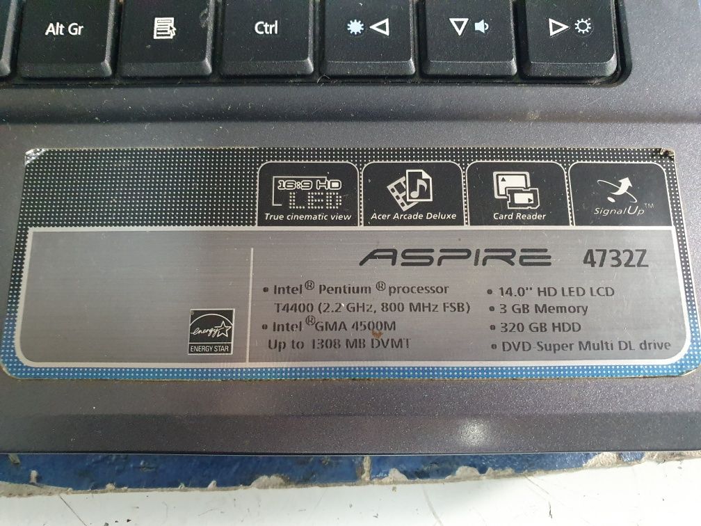 Portátil Acer Aspire 4732Z