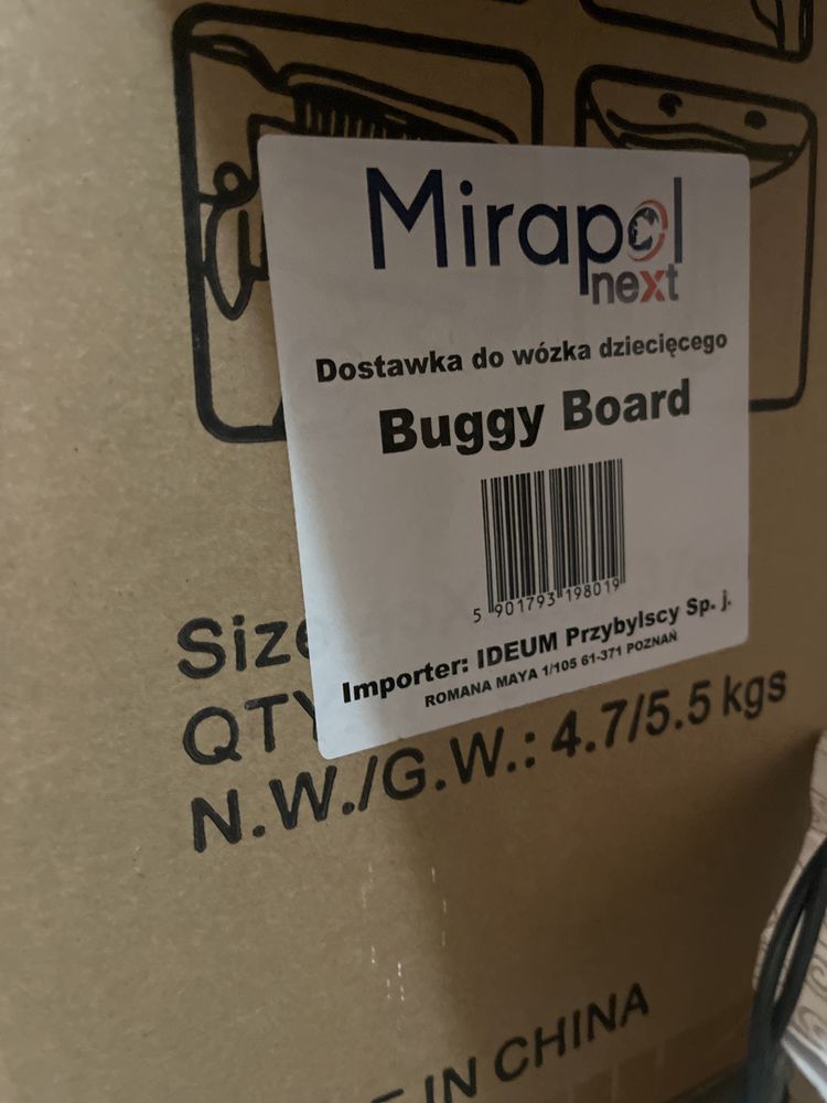 Dostawka do wozka z siedziskiem Mirapol next