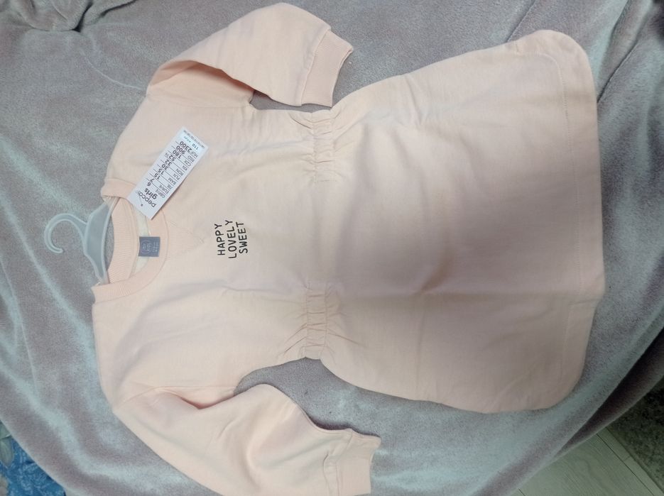 Тепле дитяче плаття 110р