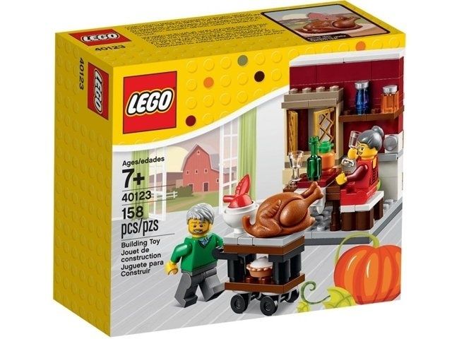 LEGO 40123 Thanksgiving Feast – Novo Selado Raro