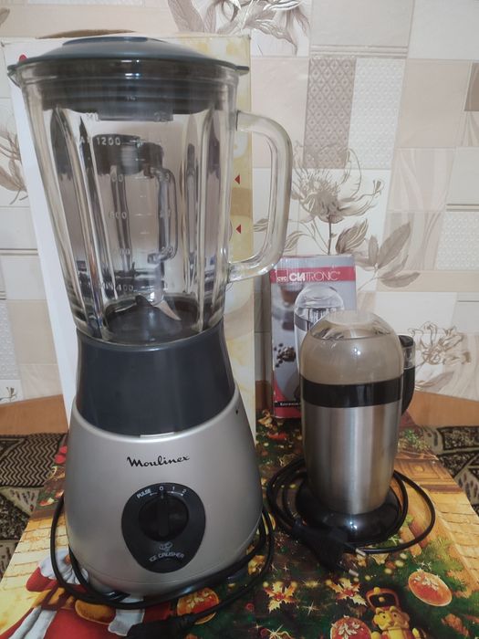 Блендер с  чашей moulinex б/у