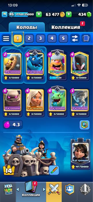 Аккаунт в Клеш Рояль