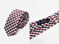 Ben Sherman checked tie чоловіча краватка вузька в клітинку галстук