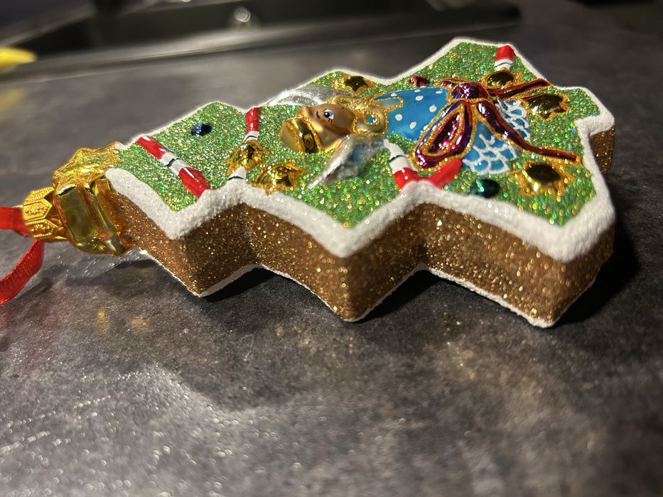 Bombka choinka szklana