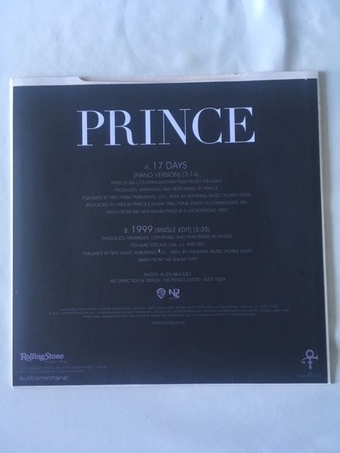 PRINCE - CD e Vinil 7’’