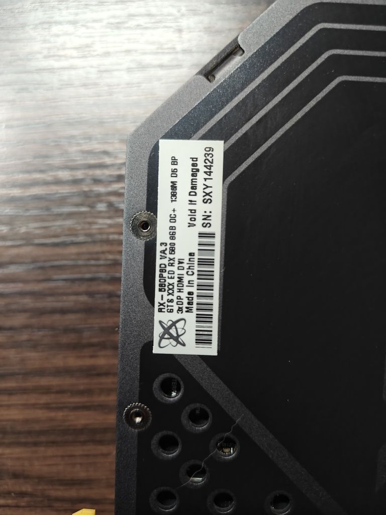 Видеокарта XFX Radeon RX 580 8Gb OC+ GDDR5