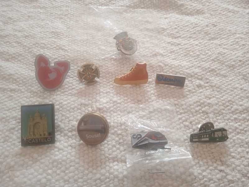 9 pins - coleccionáveis
