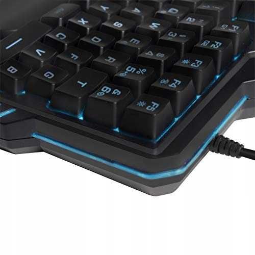 LogiLink ID0181 Klawiatura mechaniczna do gier LED USB Mac OS mała RGB