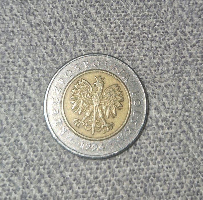 Moneta 5 złotych 1994