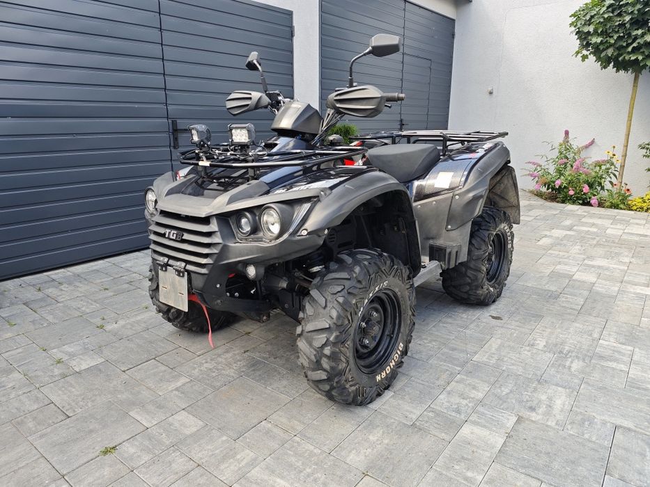 TGB Blade 500 4x4 IRS Quad ATV Wciągarka Grzane manetki
