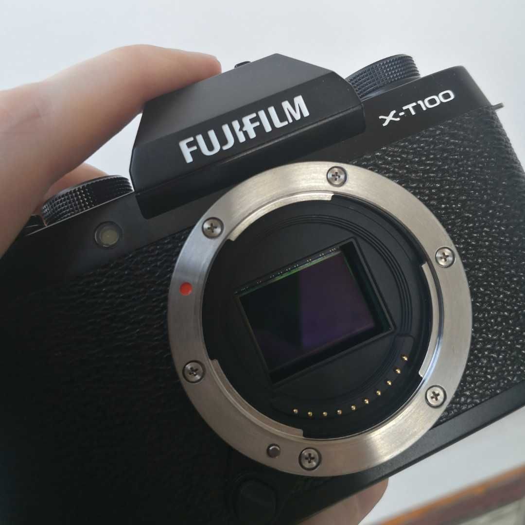 Бездзеркальний фотоапарат fujifilm x-t100 body (без об'єктиву)