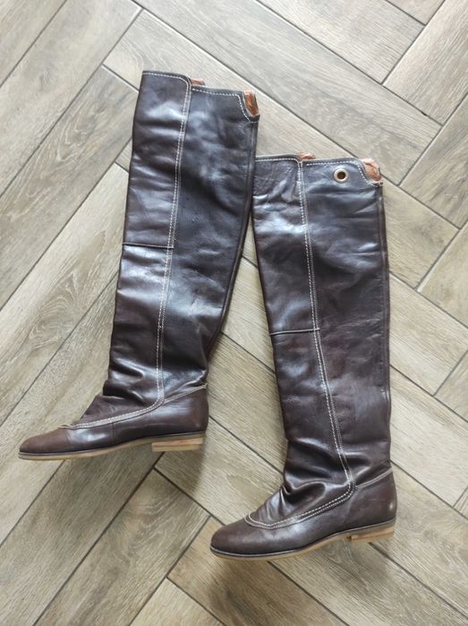 Copenhagen shoes wysokie kozaki z naturalnej skóry 38