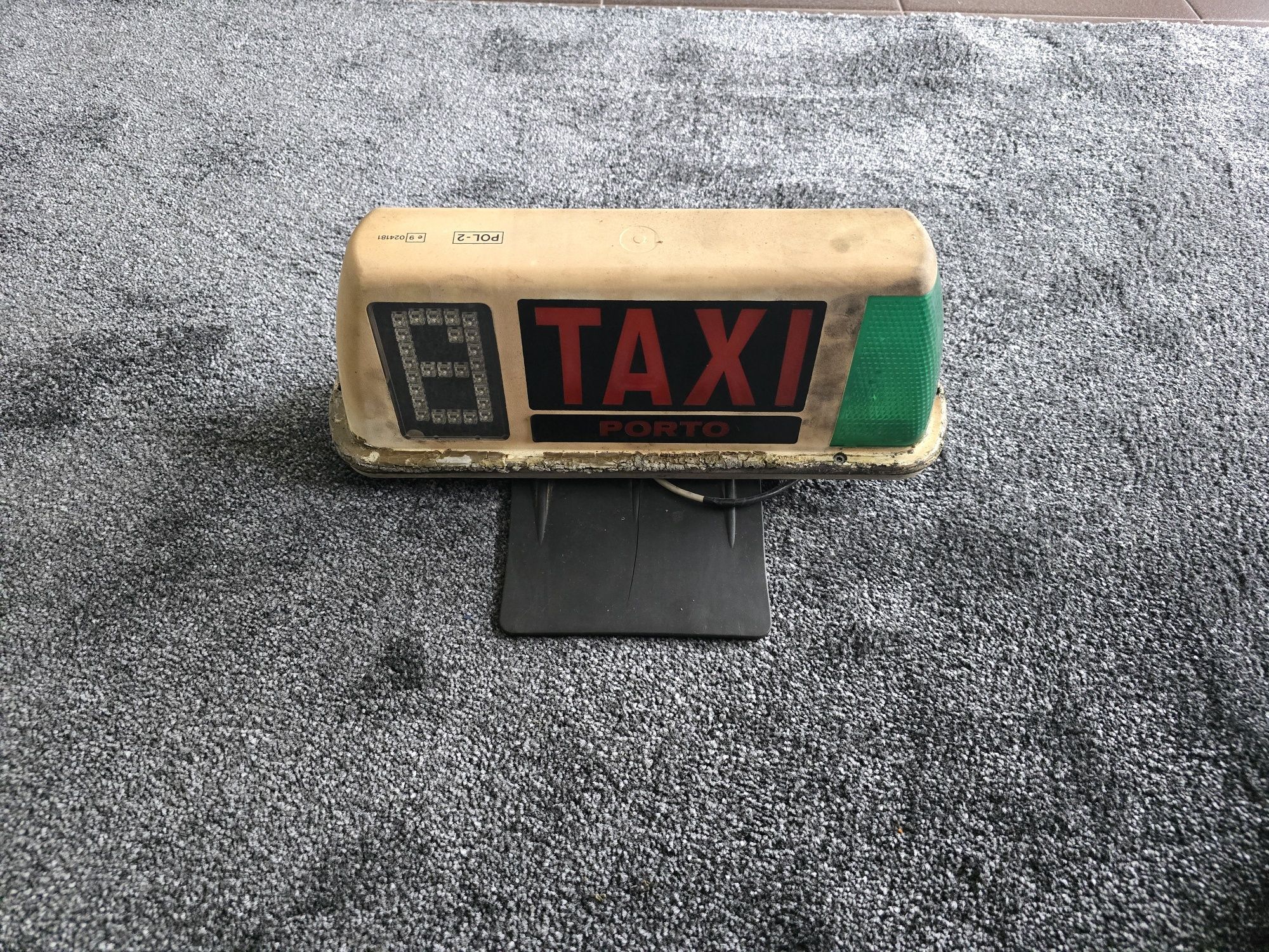 Candeeiro luminoso Taxi