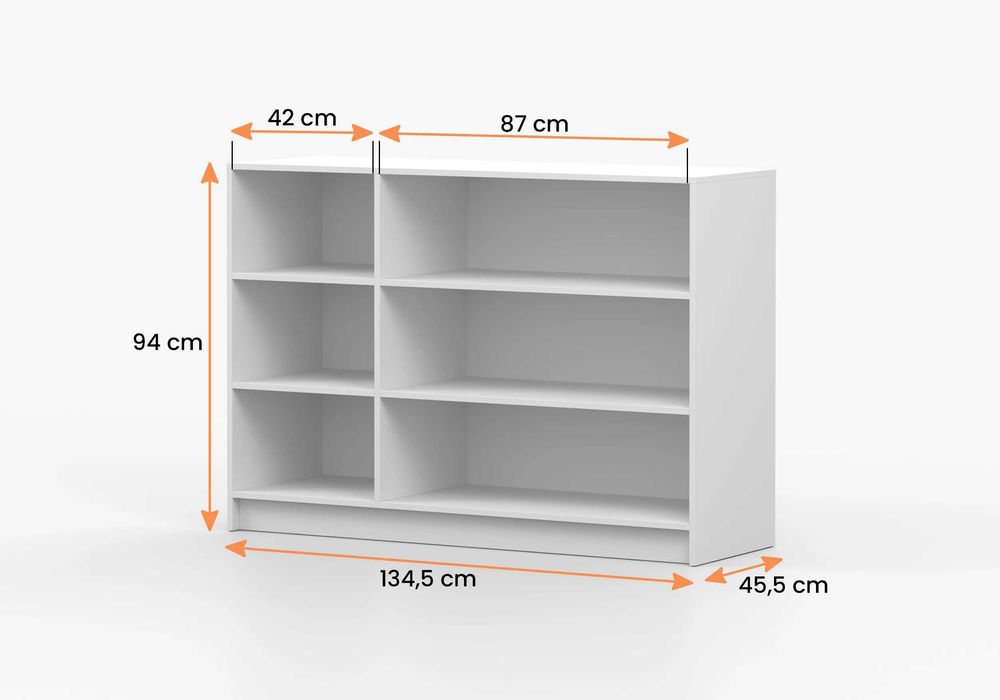 Zestaw szafa z komodą ROSA 6D ROSA 3D Idźczak Meble