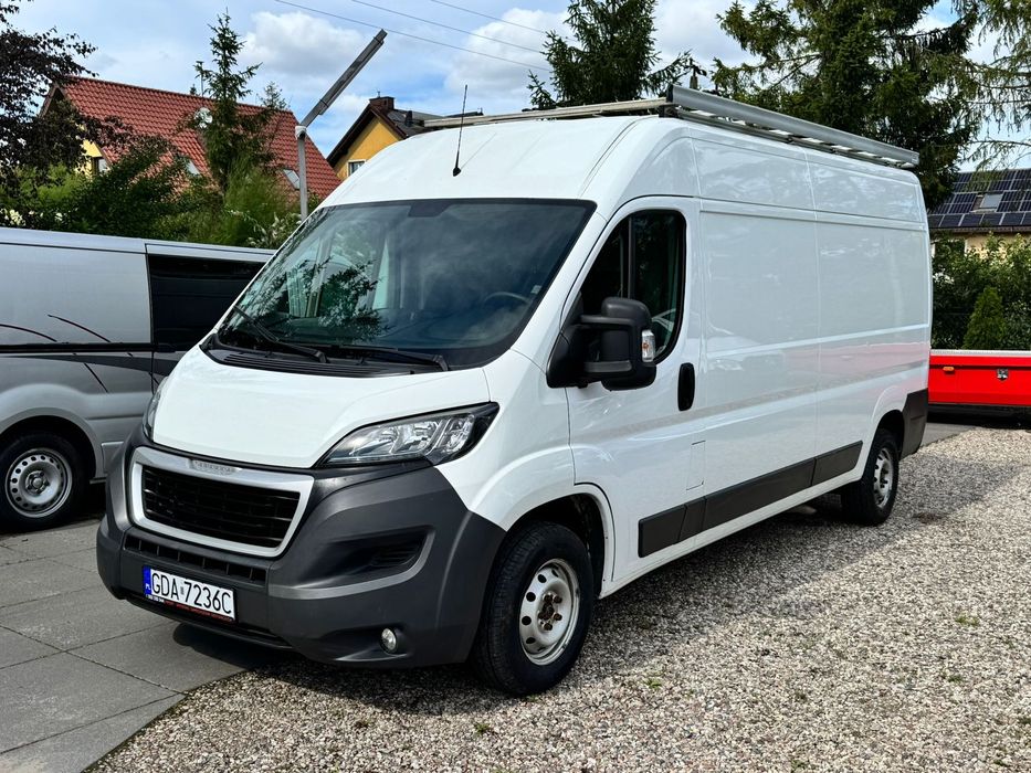Peugeot BOXER L3 H2 LONG KLIMATYZACJA  Sprowadzony Zarejestrowany Gotowy do pracy Pełna F-VAT MARŻA