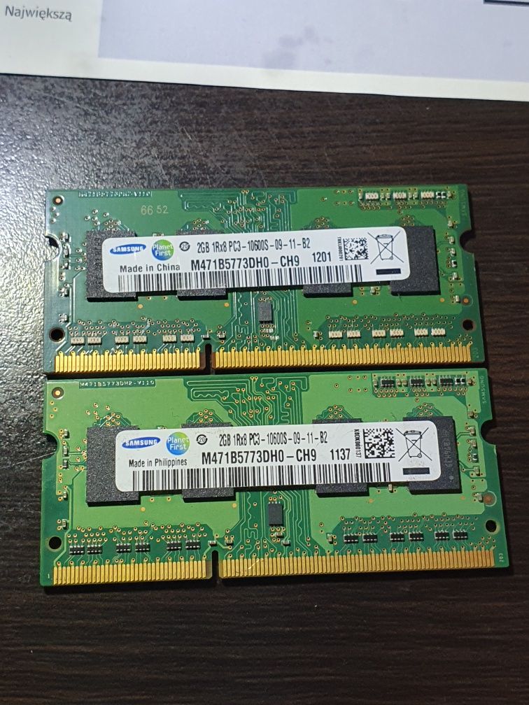 Pamięć ram DDR3 4GB, Samsung