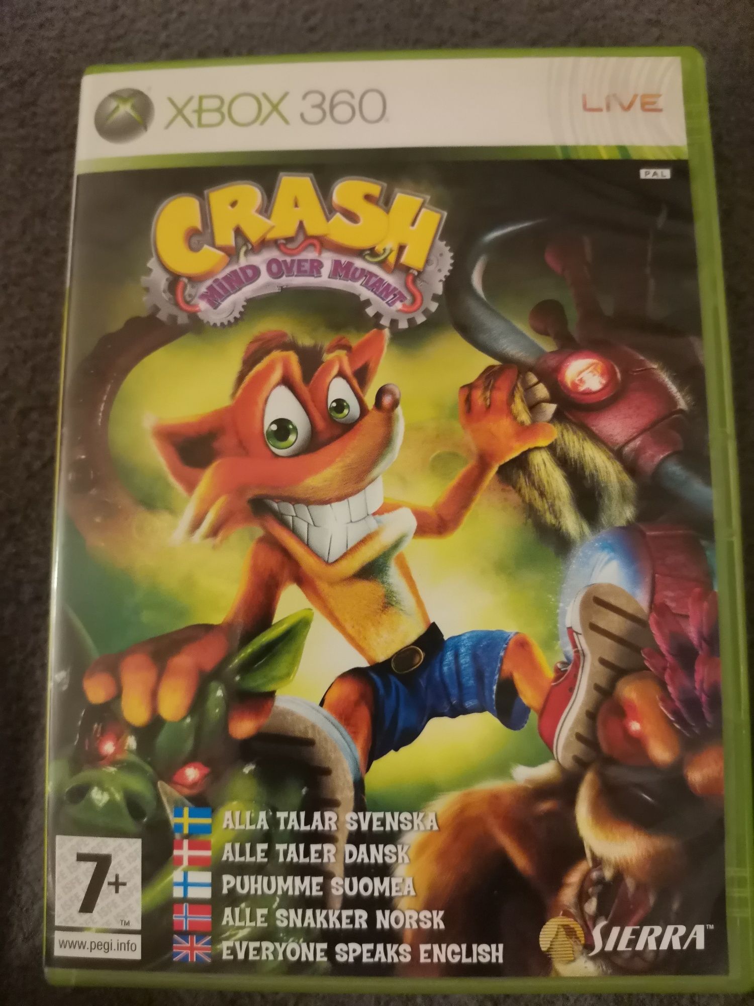 Crash mind over mutant xbox 360