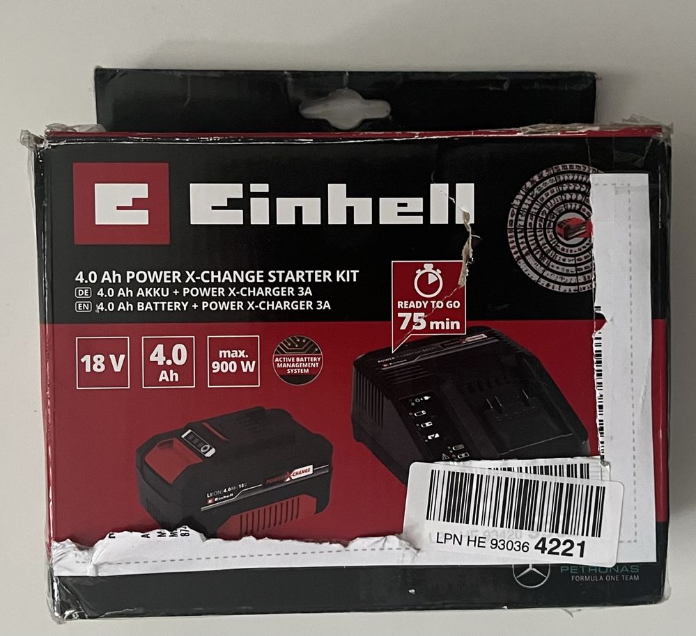 Einhell Power X-Change Akumulator 18V 4.0Ah Ładowarka PXC