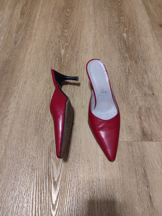 Sapatos salto médio vintage