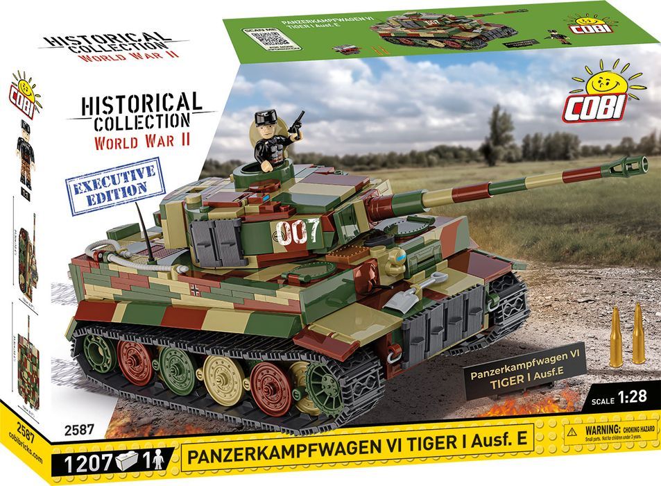 Klocki Cobi 2587 Czołg Panzerkampfwagen Vi Tiger I Ausf. Executive