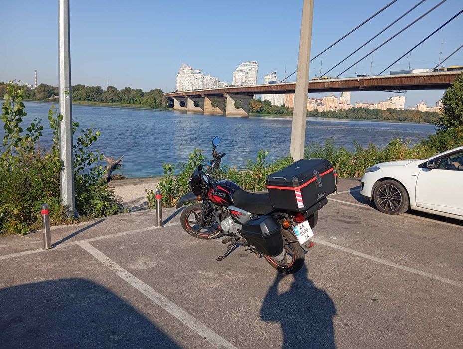 Кофр новий для мотоцикла на 2 шоломи