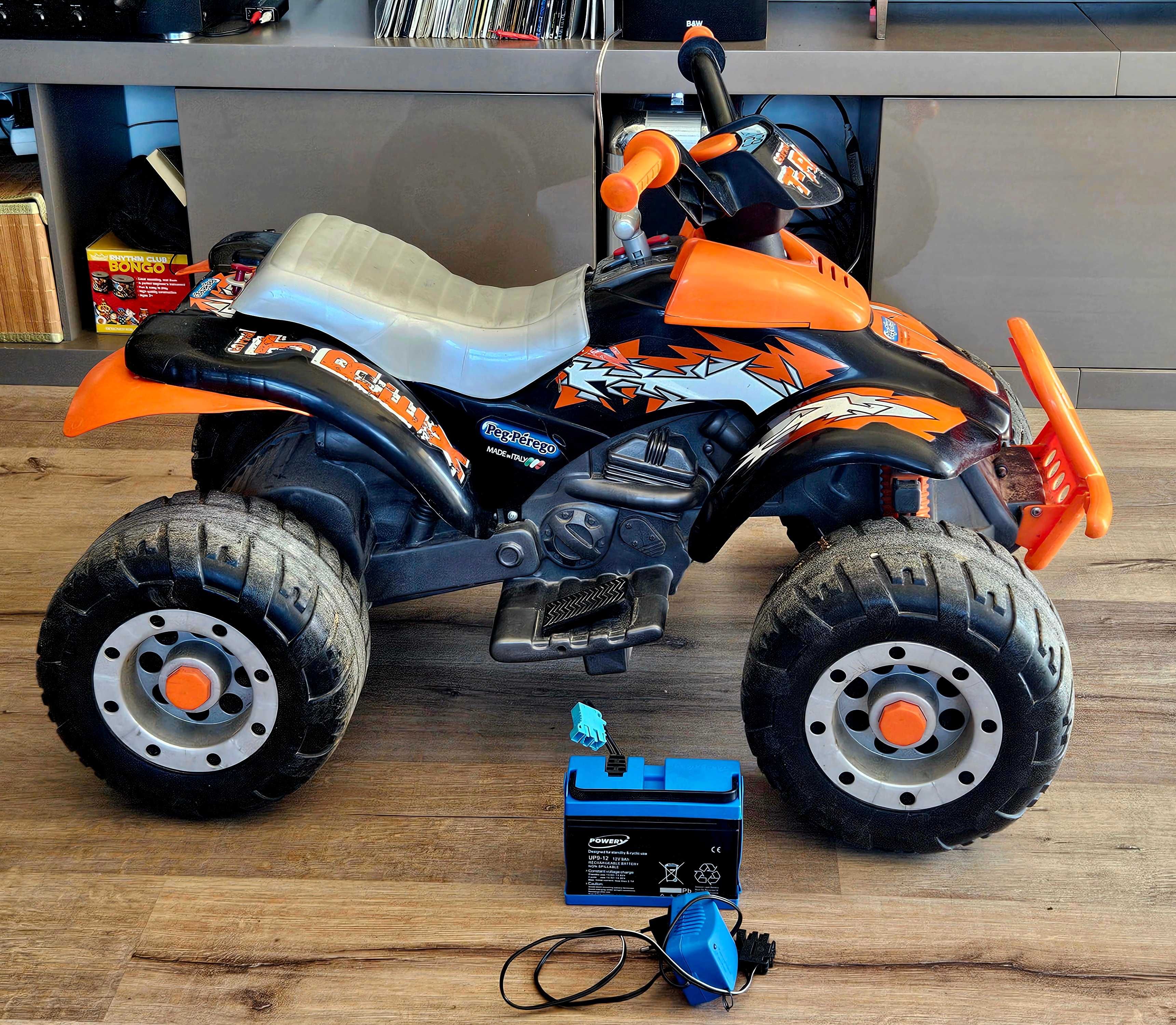 QUAD eléctrico para criança - PegPerego 'T-Rex'