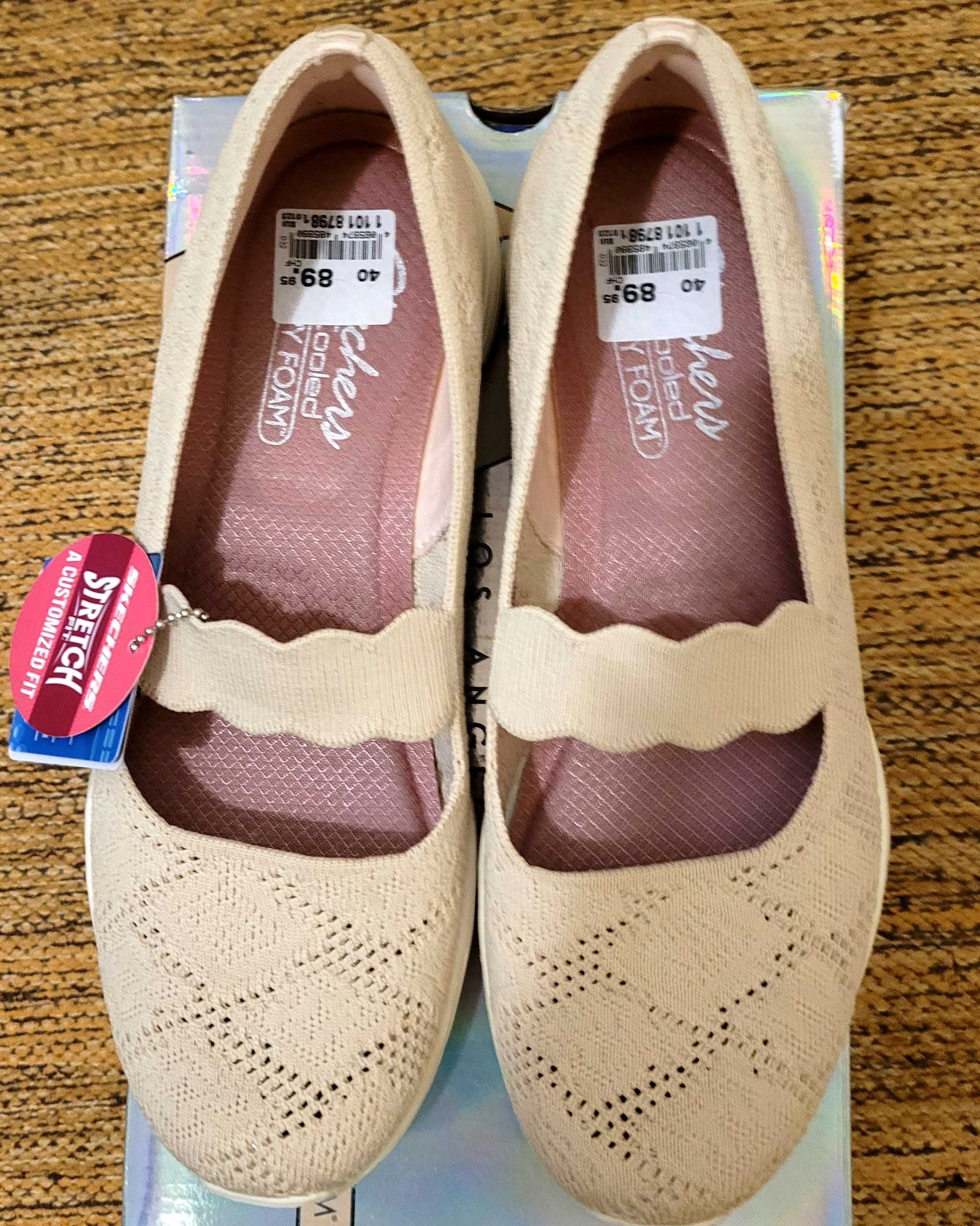 Skechers балетки, мокасины 40 р.