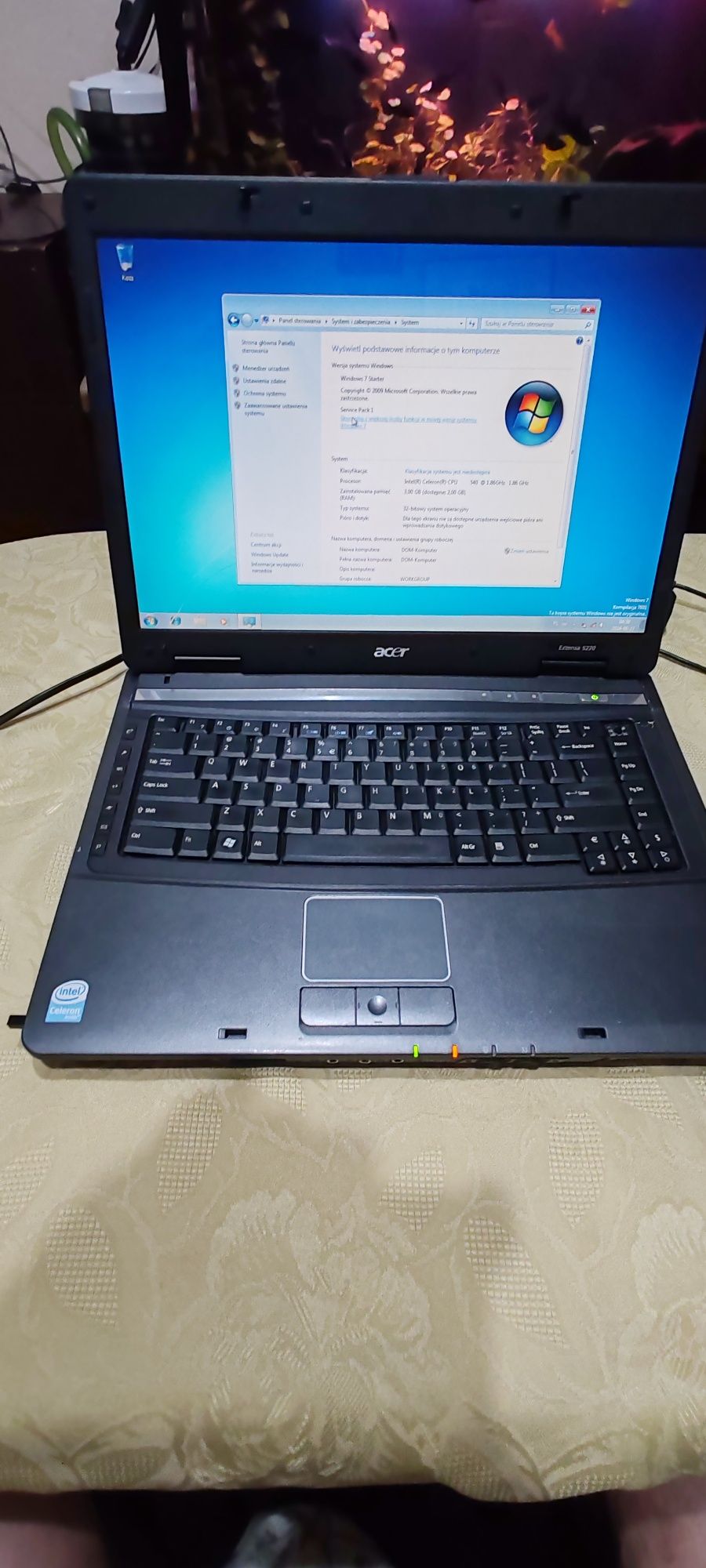 2 Laptopy Acer i Toshiba