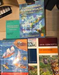 Livros Database System Java Concepts Fundamentos da Programação