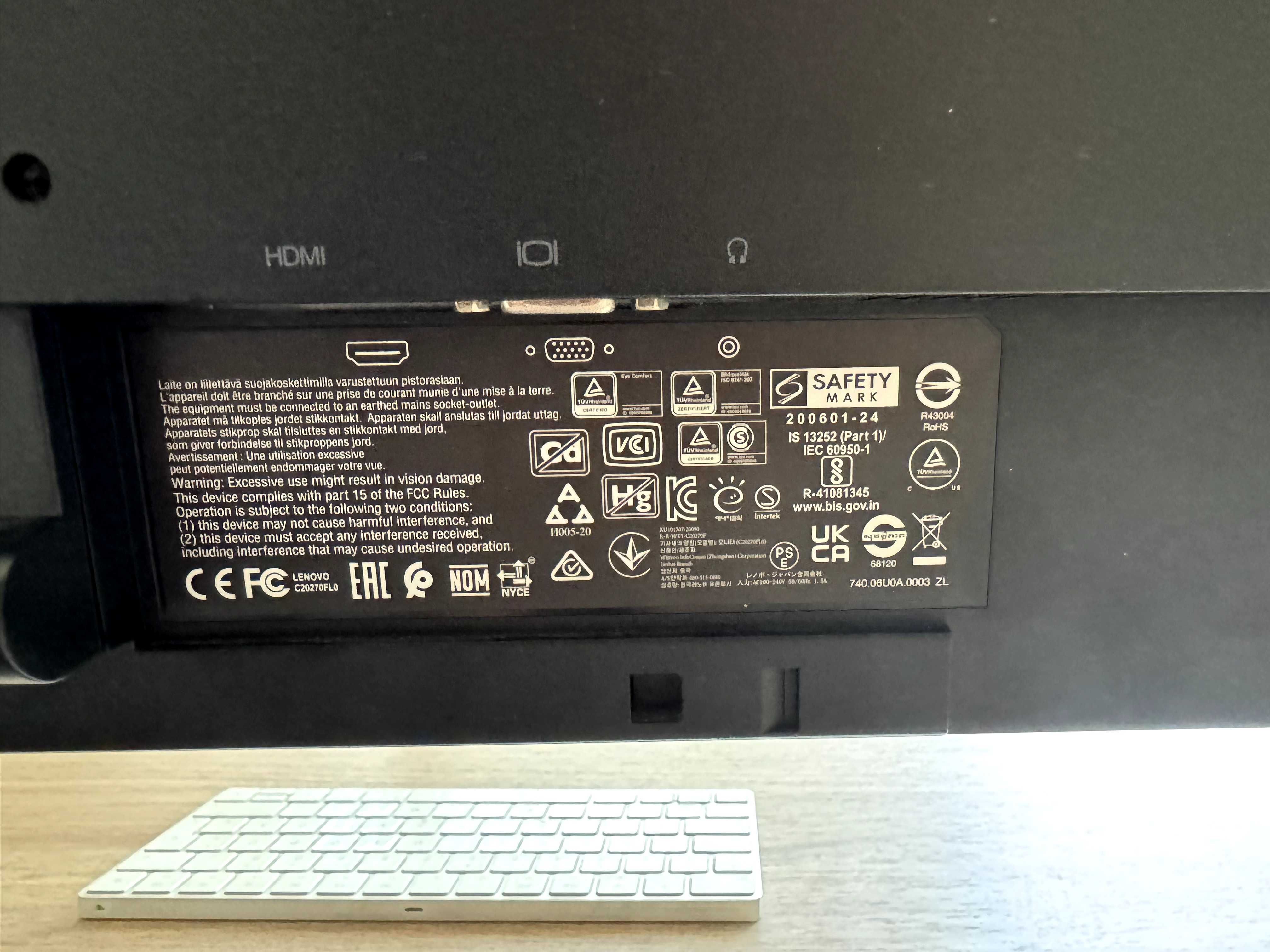 Lenovo L27i-30 27” Full HD Monitor – Great Condition!