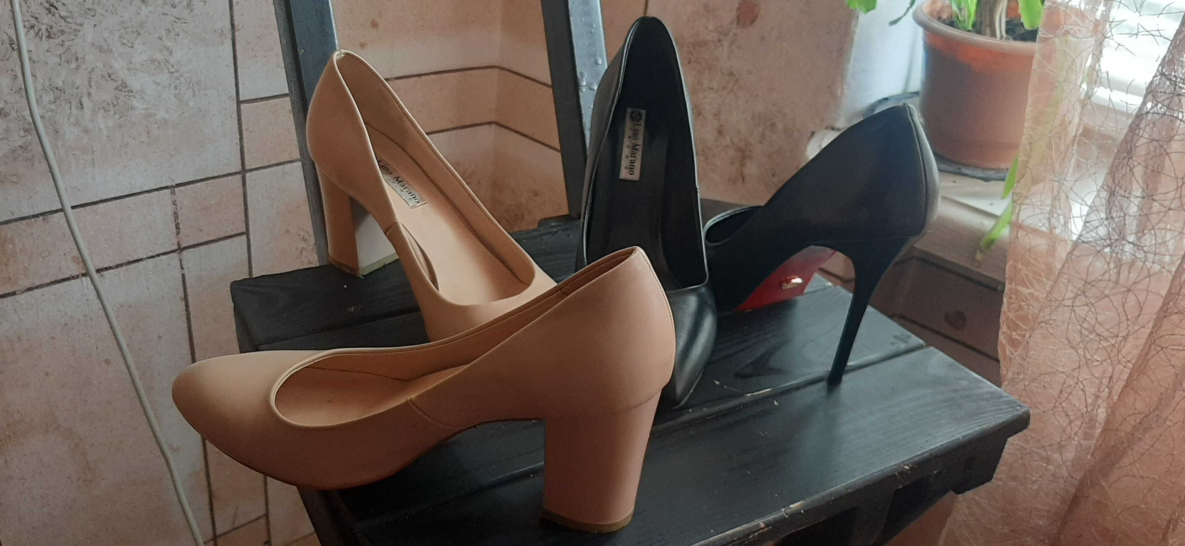 Продам обалденные туфли Lino Marano 2 пары 37 р. Фактически новые.