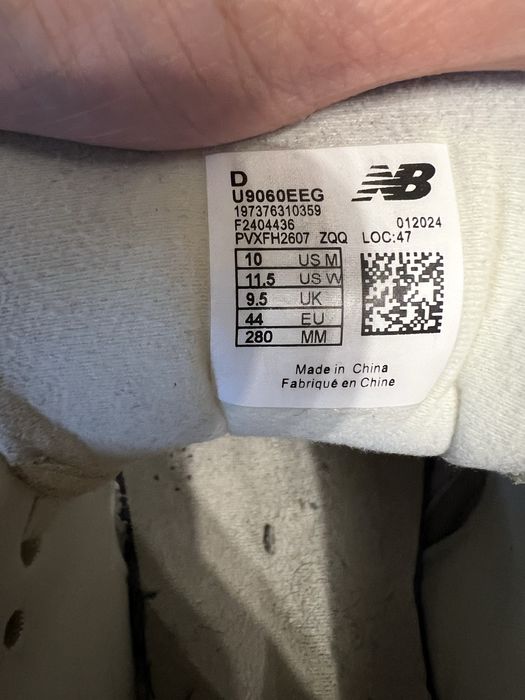 Кросівки new balance 9060 (44 р. 28 см)