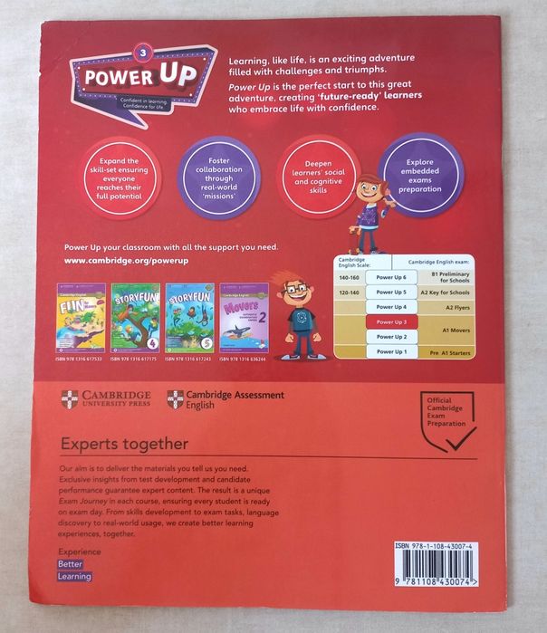 NOWA! POWER UP 3 Home Booklet Cambridge
