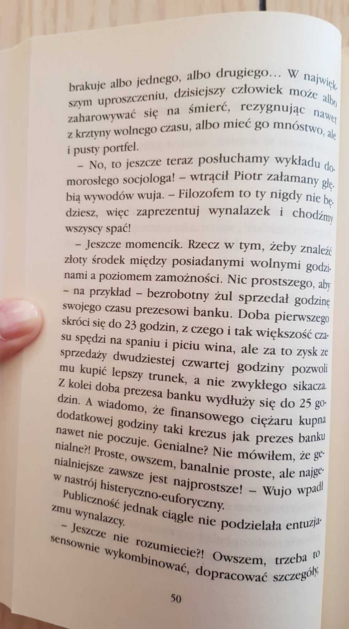 Książka komedia "Handlarze czasem" Tomasz Jachimek