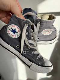 Converse All Star szare trampki dziecięce EUR 20,5 17,5 cm