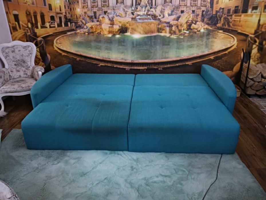 Sofa duża 4 osobowa, szer. 290cm, rozkładana z funkcją spania